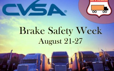 CVSA BRAKE SAFETY WEEK